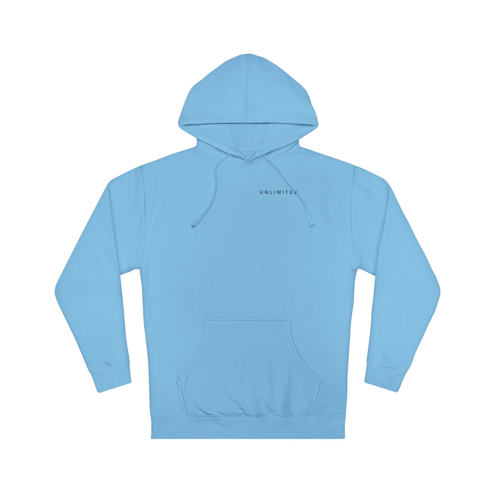 Hope of Life Hoodie — Minimal Text White Pullover